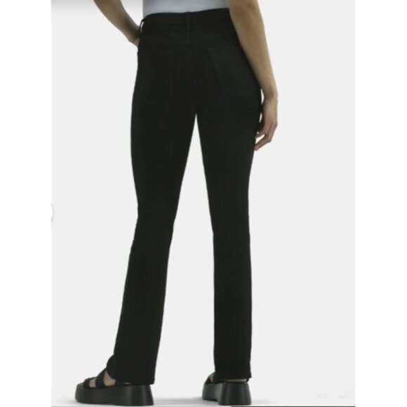 No Boundaries Womens Ladies Mid Rise Stretch Dark Wash Bootcut Denim Jeans Sz 18 - Picture 3 of 8